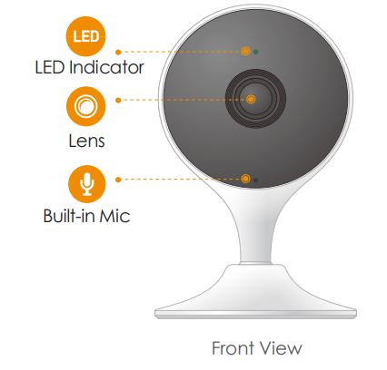 IMOU CUE 2 2.8MM 2MP WIFI