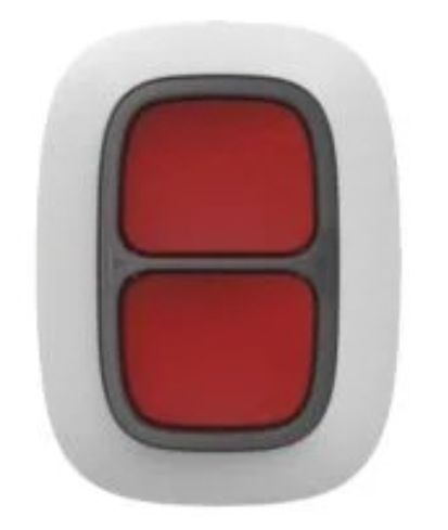 Double Button White - Double Duress Button