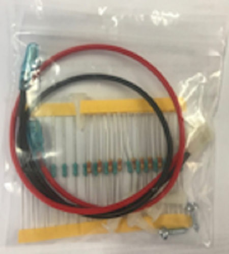 Panel Bag - Battery Terminal Lead + Resistor
